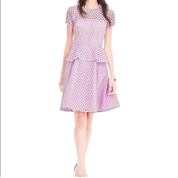 Banana Republic peplum eyelet dress - Picture 4 of 10